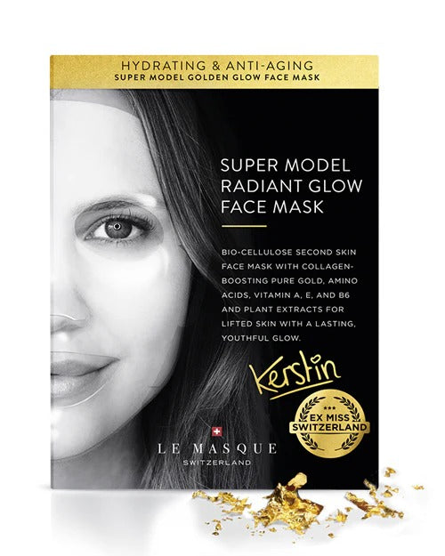 SYLVIE'S GOLD RADIANT GLOW BIO CELLULOSE FACE MASK