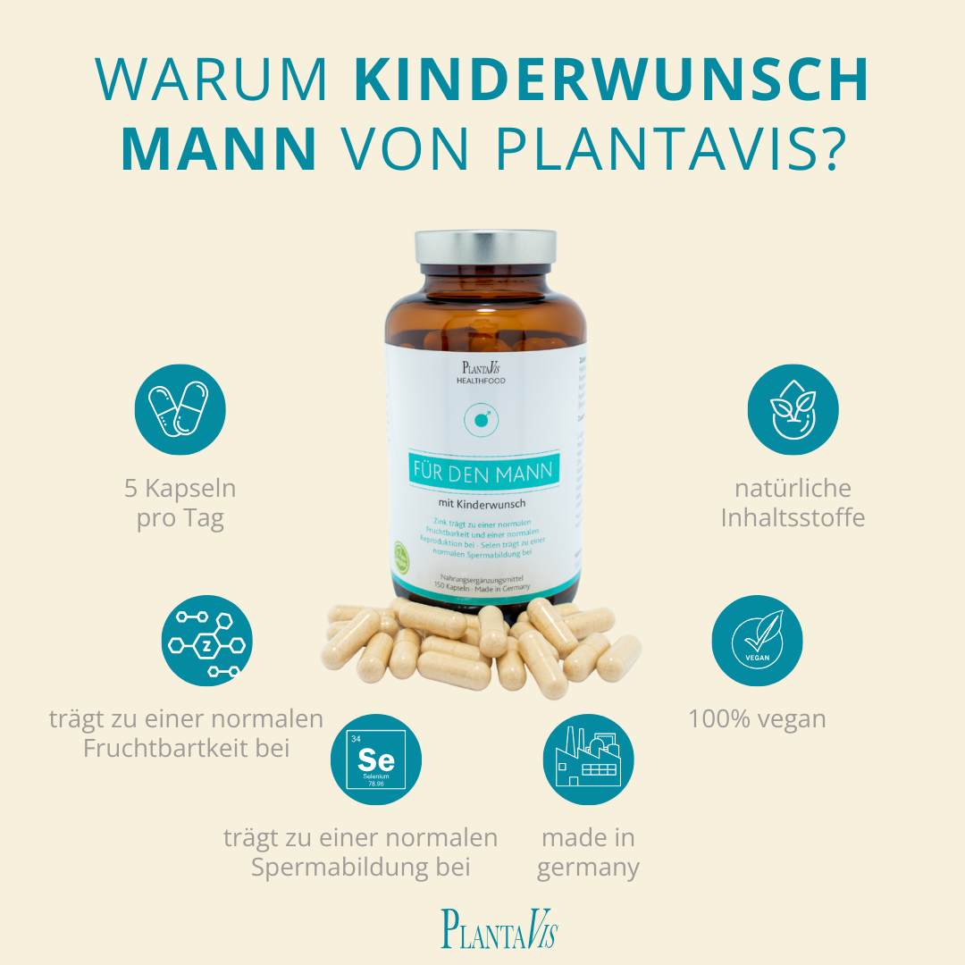 KINDERWUNSCH KAPSELN FÜR DEN MANN