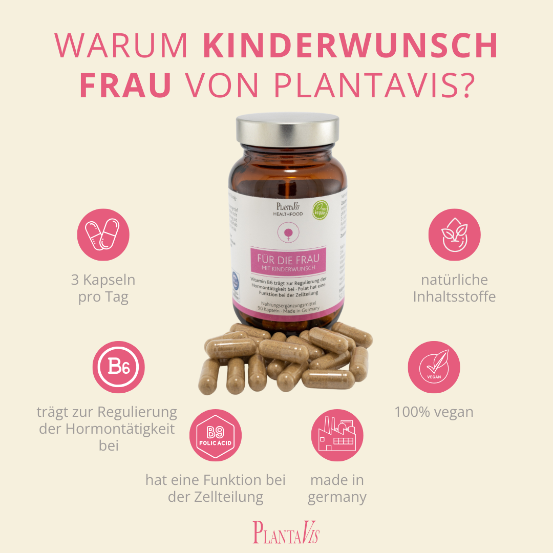 KINDERWUNSCH KAPSELN FÜR DIE FRAU