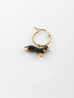 Teckel mini earring