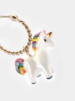 unicorn mini earring J840