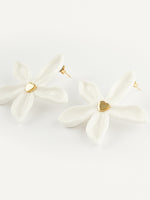 Jasmin Flower stud earrings