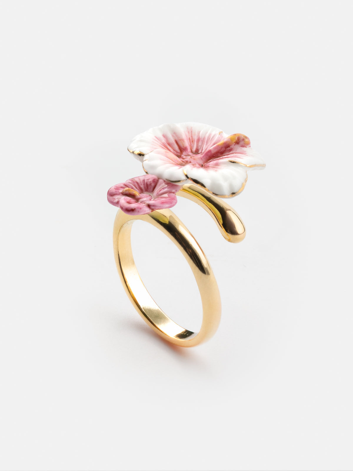 hibiscus face to face ring BB224