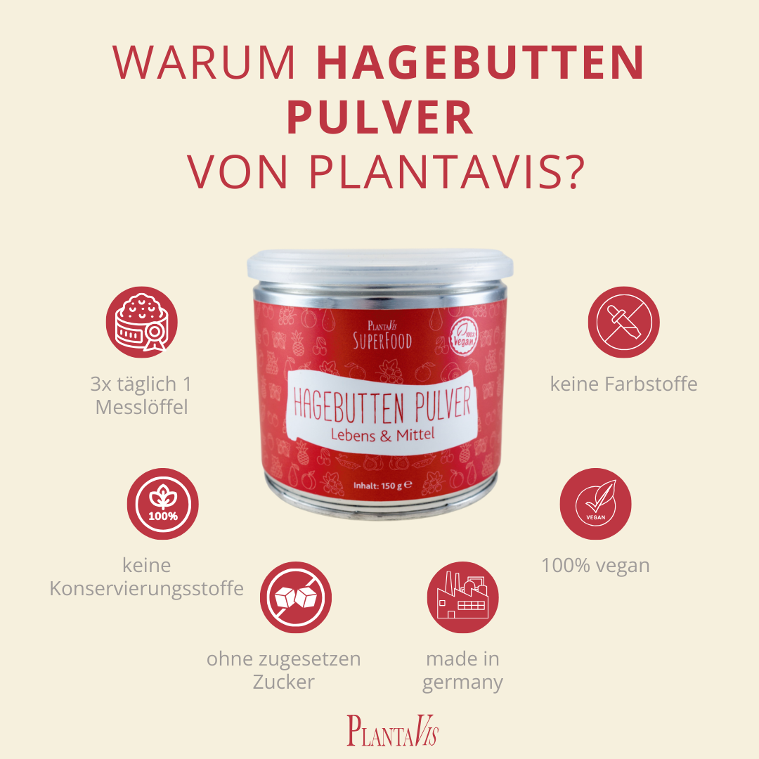 HAGEBUTTEN PULVER BIO