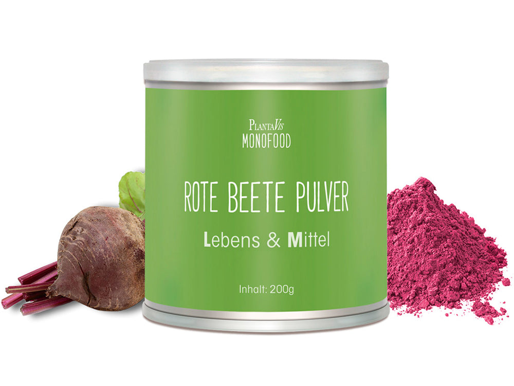 ROTE BEETE PULVER LEBENS & MITTEL