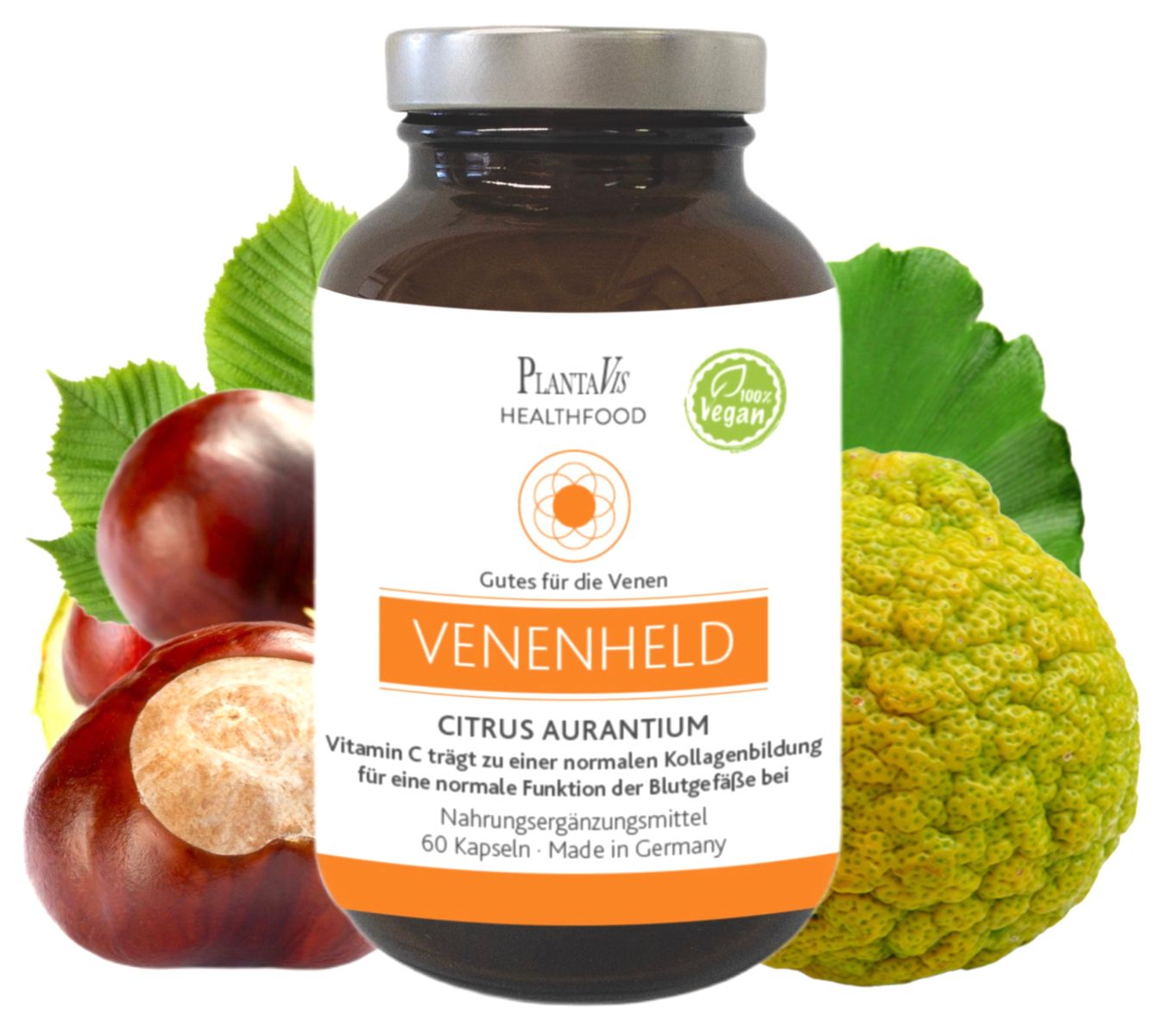 VENENHELD CITRUS AURANTIUM KAPSELN