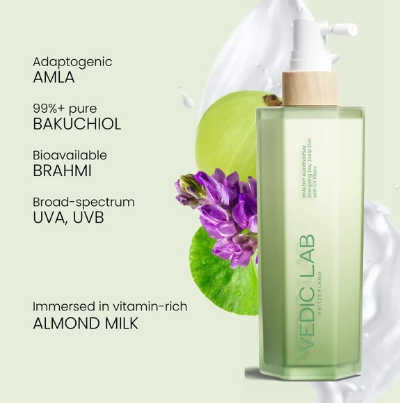 Day-defense Scalp Elixir with UVA, UVB Targets hair loss at the root