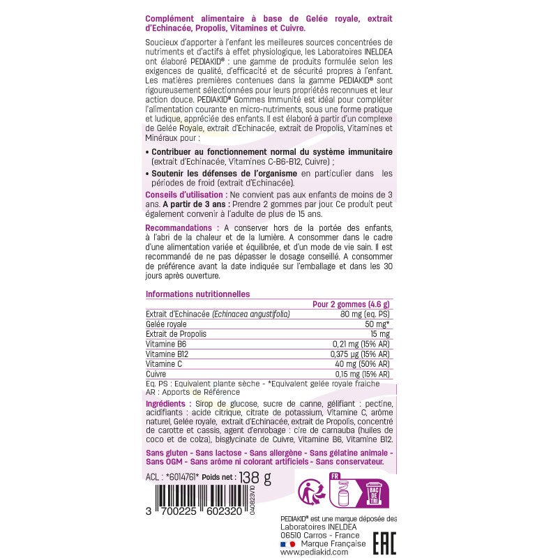 IMMUNITÉ GUMMIES