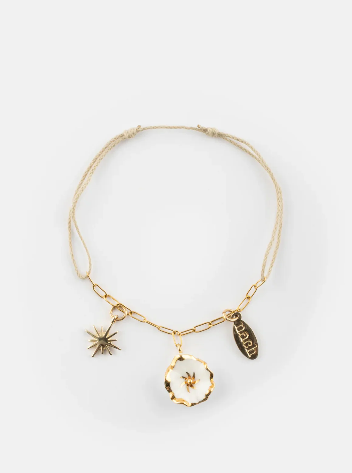 White Dryad Flower bracelet - Arctique