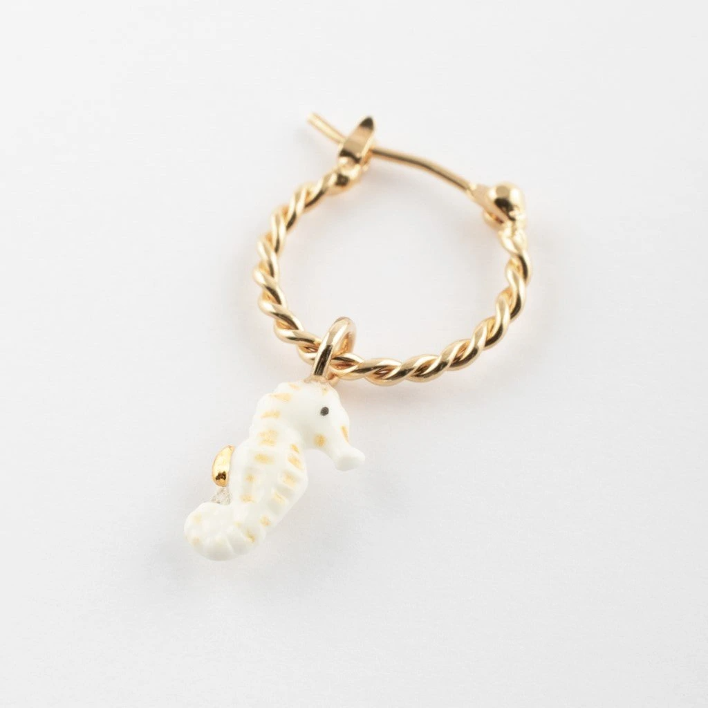 Seahorse mini earring - Lucky You