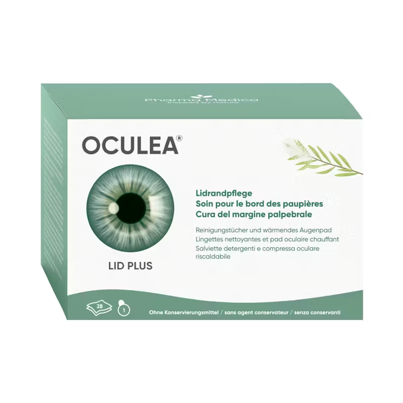 OCULEA BLEPHA PLUS LIDRANDPFLEGETÜCHER & WÄRMEPAD